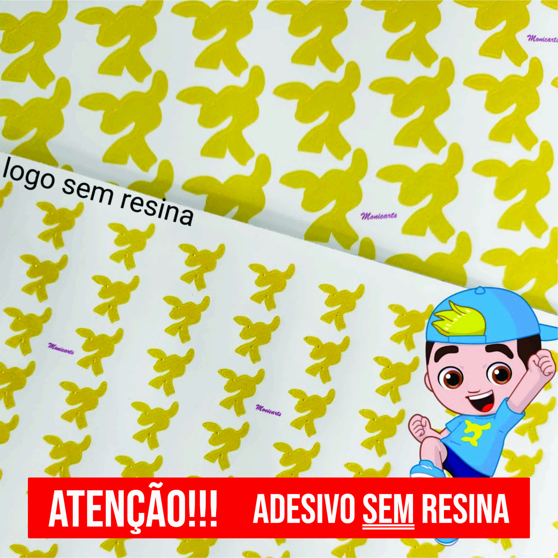 517 Sem resina - Logo Luccas Neto