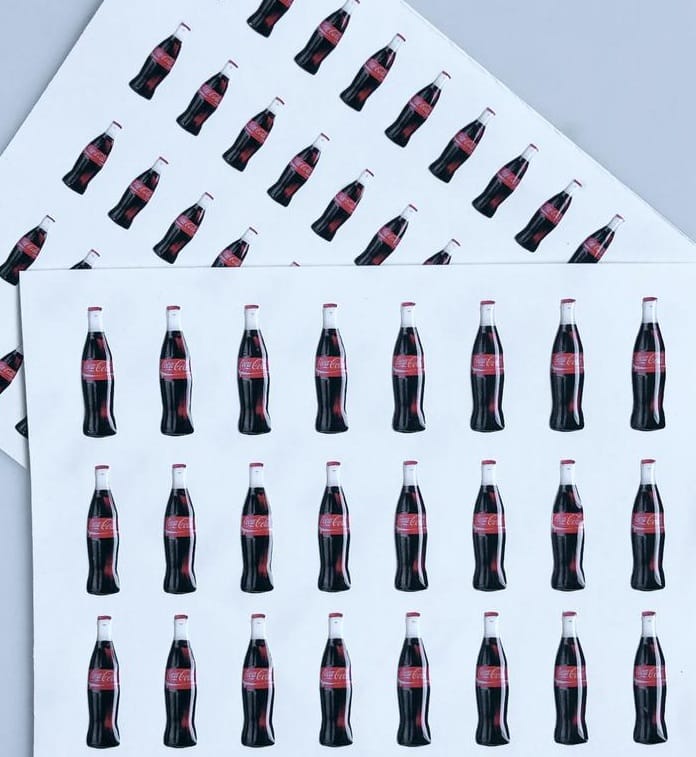 633 Resinado - Coca Cola Garrafa