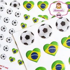647 - Brasil Futebol Resinado